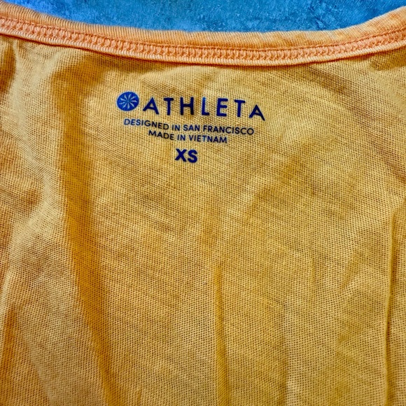Athleta Bright Orange Tank Top - Picture 5 of 5
